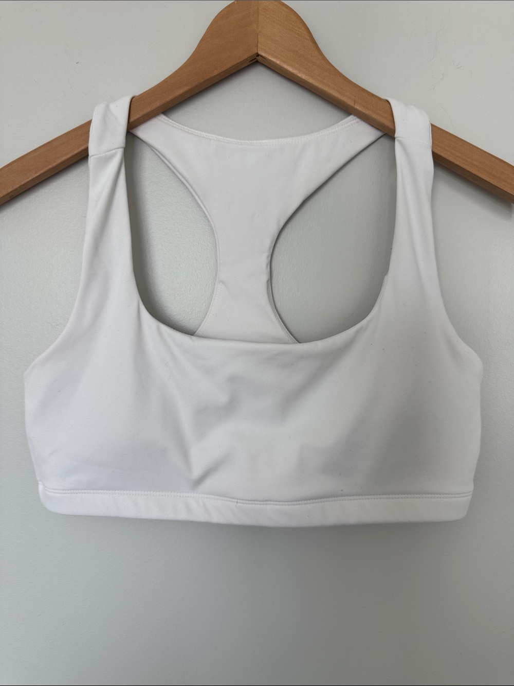 Vitality The Core Bra+ White Size Medium
